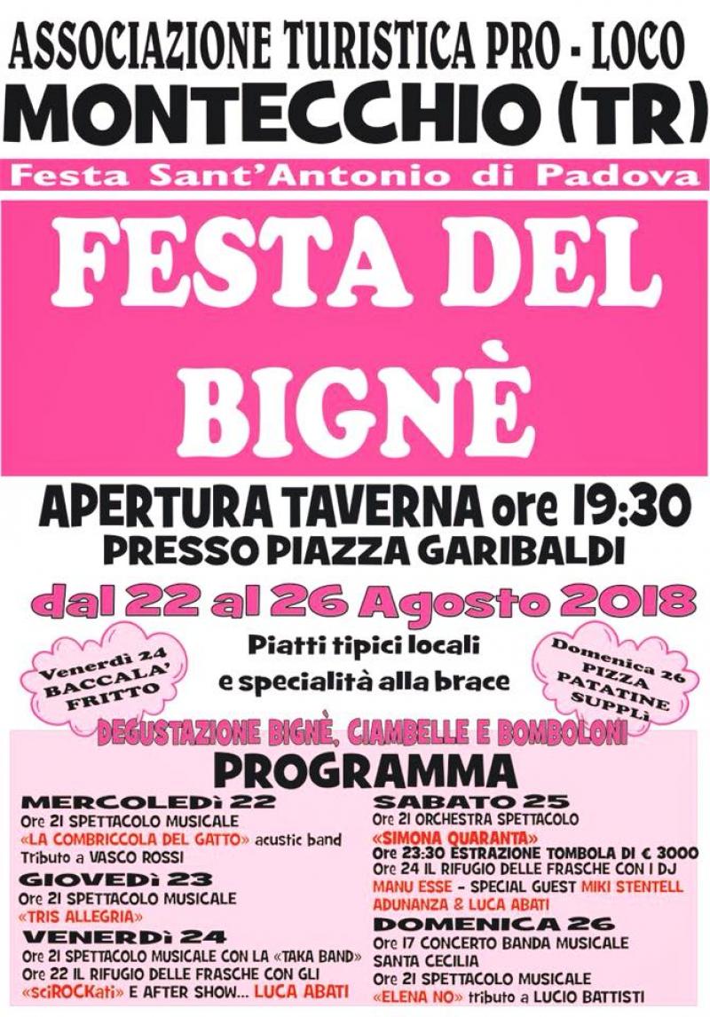Festa del Bignè 2018
